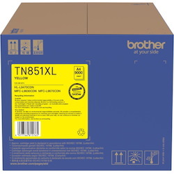 Brother TN851XLY Original High Yield Laser Toner Cartridge - Yellow Pack