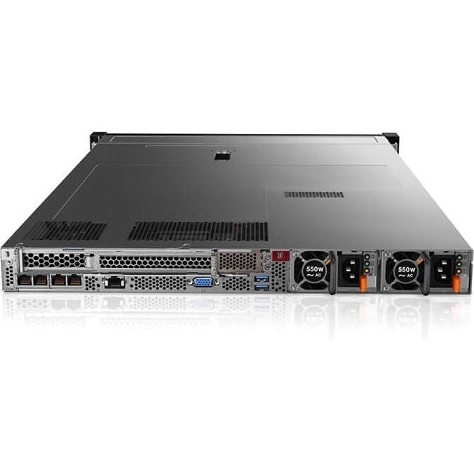 Lenovo ThinkSystem SR630 7X02A03HAU 1U Rack Server - 1 Xeon Gold 6134 3.20 GHz - 32 GB RAM - 12Gb/s SAS, Serial ATA/600 Controller