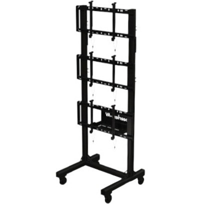 Peerless-AV&reg; SmartMount&reg; Portable Video Wall Cart 1x3 Configuration for 46" to 60" Displays