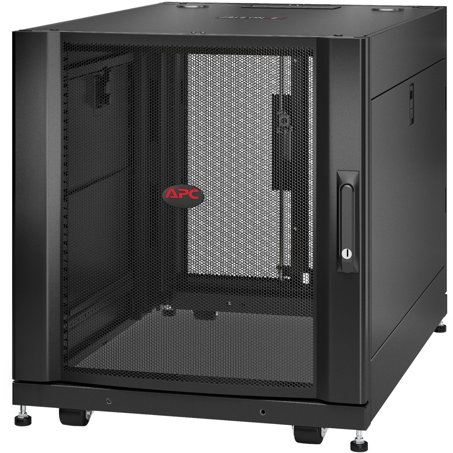 APC by Schneider Electric NetShelter SX 12U Server Rack Enclosure 600mm x 900mm w/ Sides Black