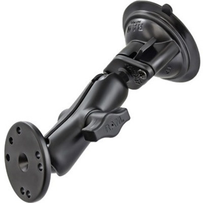 RAM Mounts RAM-B-166-202U Vehicle Mount for Cradle - Black