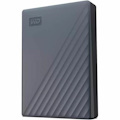 WD My Passport WDBRMD0040BGY-WESN 4 TB Portable Hard Drive - External - Silicon Gray