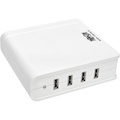 Eaton Tripp Lite Series 4-Port USB Charging Station, 5V 6A/30W USB Charger Output, UK Version