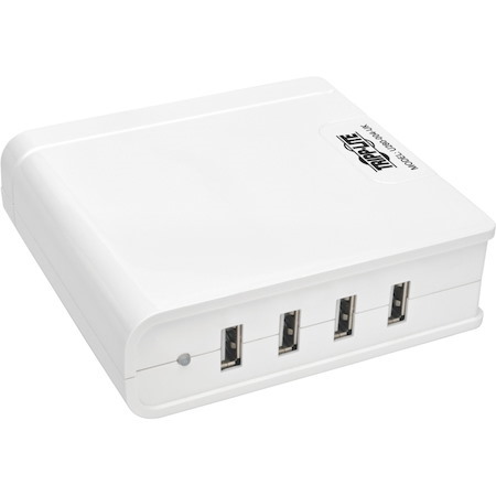 Eaton Tripp Lite Series 4-Port USB Charging Station, 5V 6A/30W USB Charger Output, UK Version