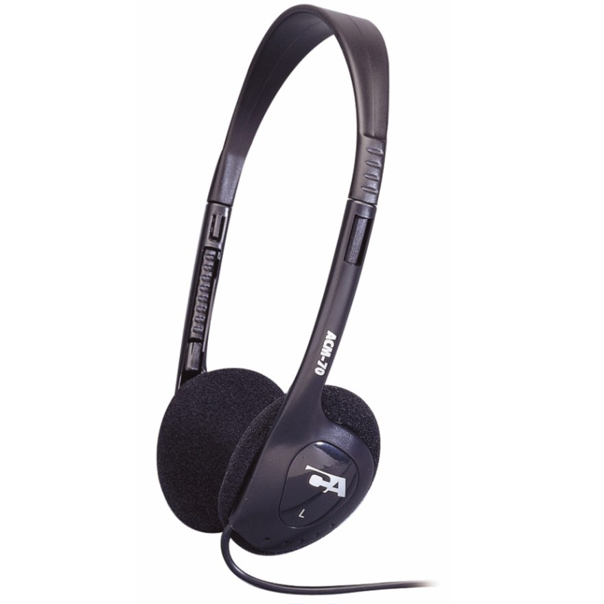 Cyber Acoustics ACM-70b Lightweight PC/Audio Stereo Headphone