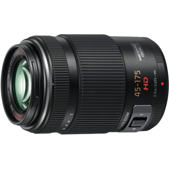 Panasonic - 45 mm to 175 mm - f/22 - f/5.6 - Zoom Lens for Micro Four Thirds