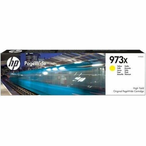 HP 973X Original High Yield Inkjet Ink Cartridge - Yellow Pack