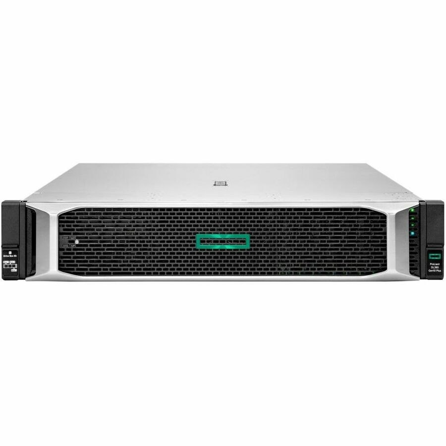 HPE SMART CHOICE ProLiant DL380 G10 Plus 2U Rack Server - 1 x Intel Xeon Silver 4310 2.1 GHz - 64 GB RAM - 960 GB SSD - (2 x 480GB) SSD Configuration - 12Gb/s SAS, Serial ATA Controller