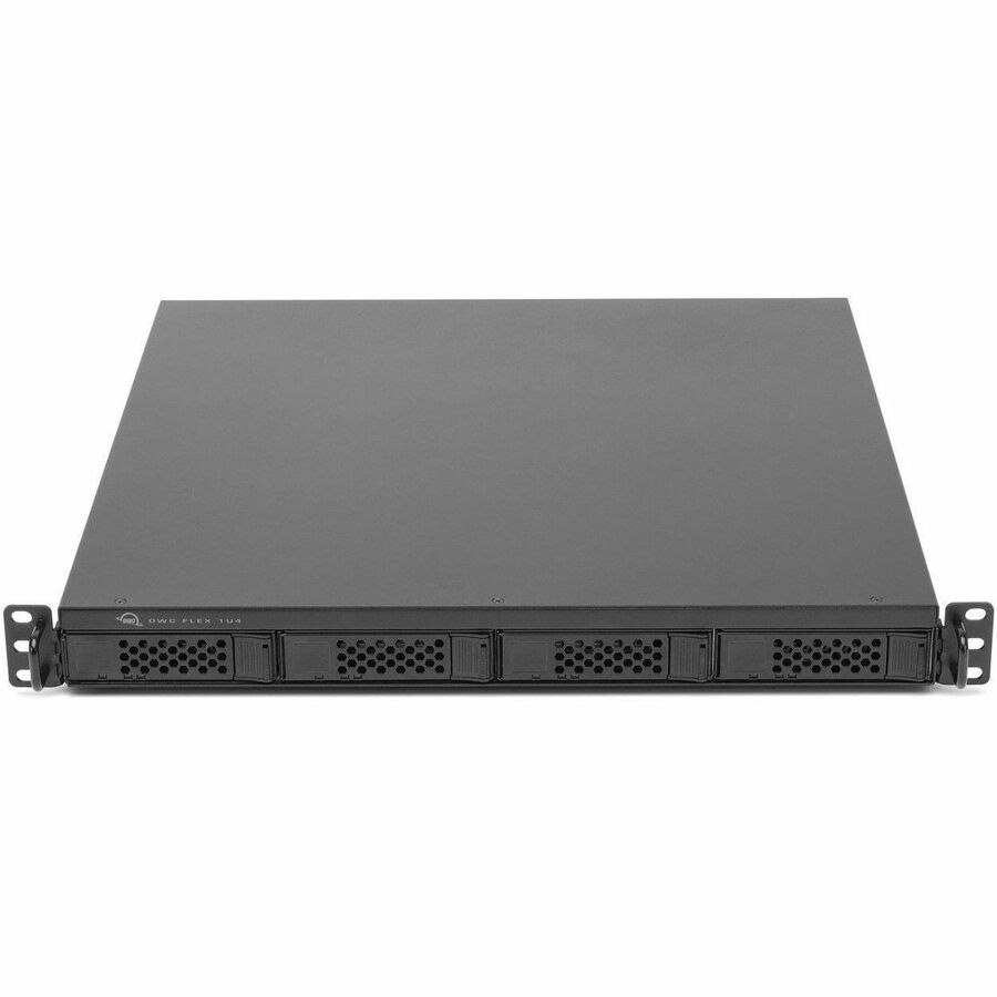 OWC 64TB Flex 1U4 Thunderbolt (40Gb/s) HDD Storage, Docking, And PCIe Expansion 1U Rackmount Solution