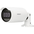 Wisenet ANO-L6012R 2 Megapixel Full HD Network Camera - Color - Bullet - White