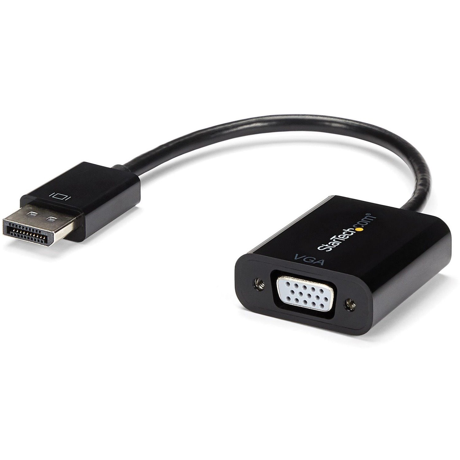 StarTech.com DisplayPort to VGA Adapter, Active DP to VGA Converter, 1080p Video, DP to VGA Adapter Dongle (Digital to Analog), DP 1.2