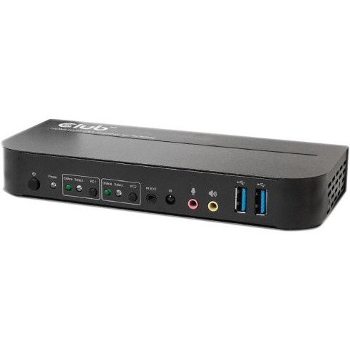 Club 3D HDMI KVM Switch for Dual HDMI 4K 60Hz