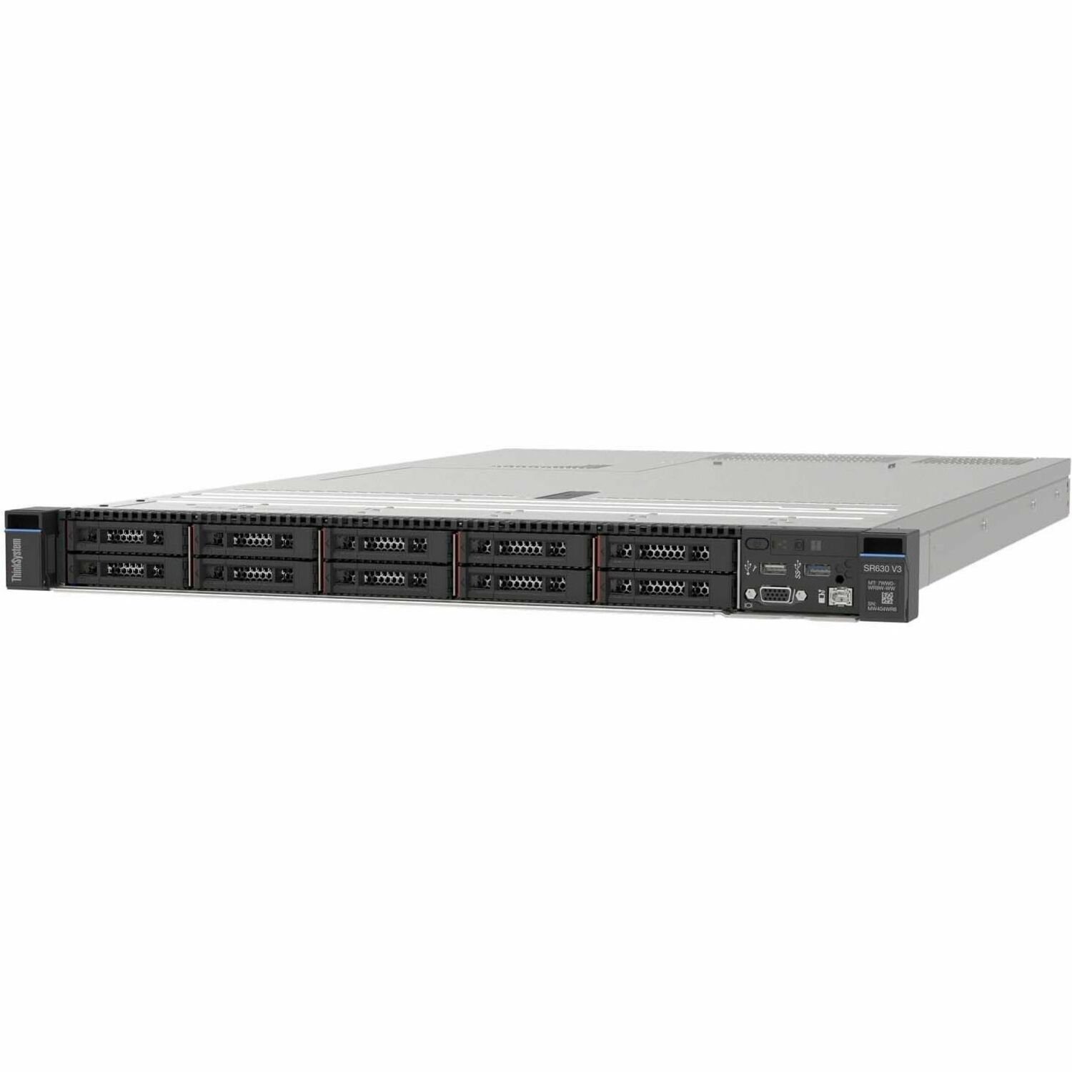 Lenovo ThinkSystem SR630 V3 7D73A04KAU 1U Rack Server - 1 x Intel Xeon Silver 4514Y 2 GHz - 32 GB RAM