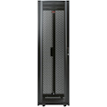APC NetShelter AV, Server Rack Enclosure, 42U, 10-32 Threaded Rails, Black, 1991H x 600W x 825D mm