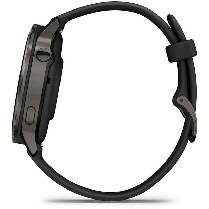 Garmin Venu 4 - 41 mm Slate with Black Silicone Band