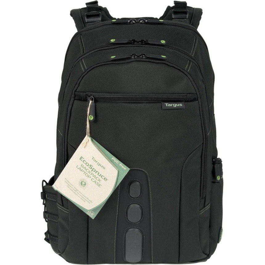 Targus Spruce EcoSmart TBB013USE3-INT Carrying Case (Backpack) for 15.6" Notebook - Black