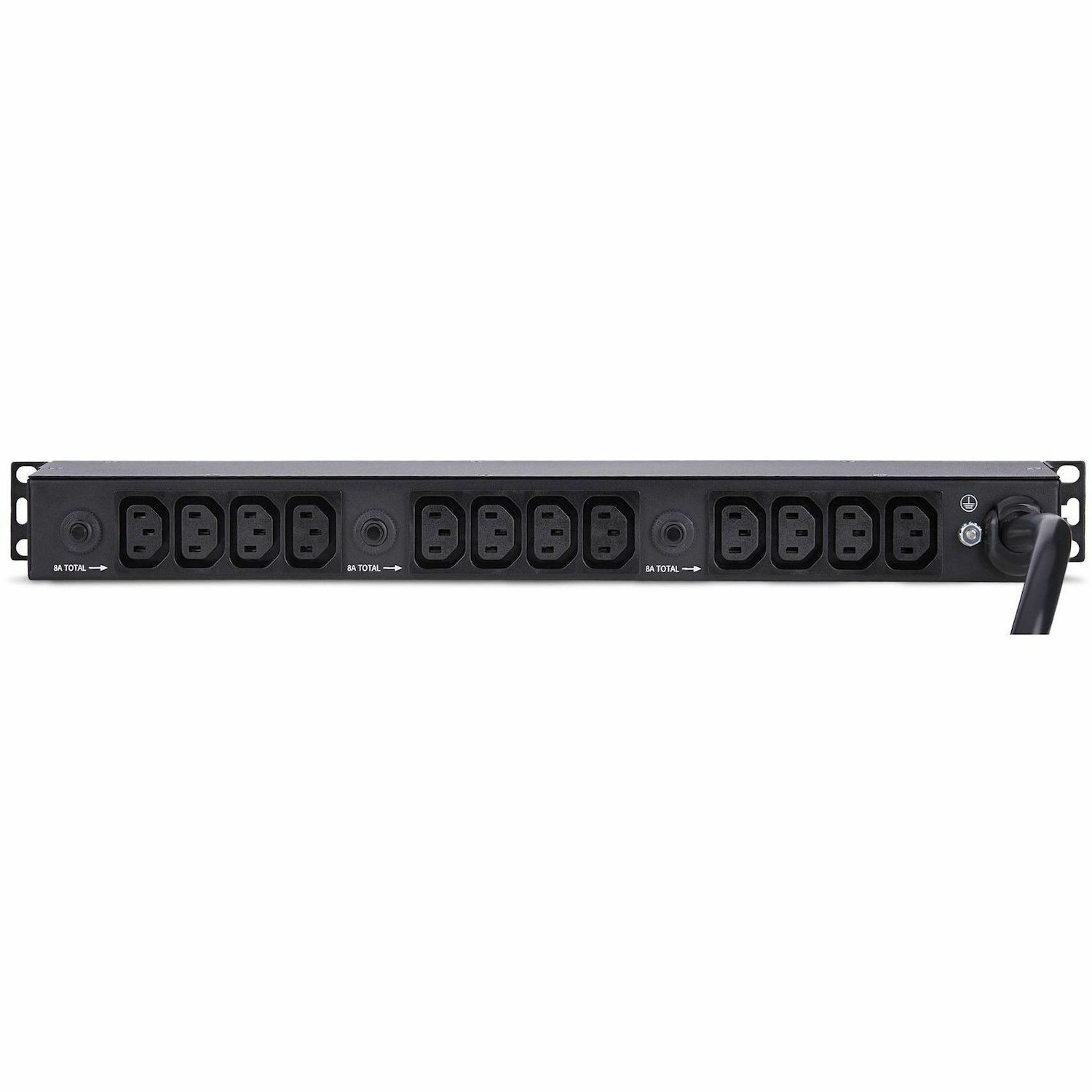 StarTech.com 20-Outlet Rackmount PDU, 1U Server Power Strip, 8x Front and 12x Rear Ports, Mounted Power Distribution Unit for 19in Racks