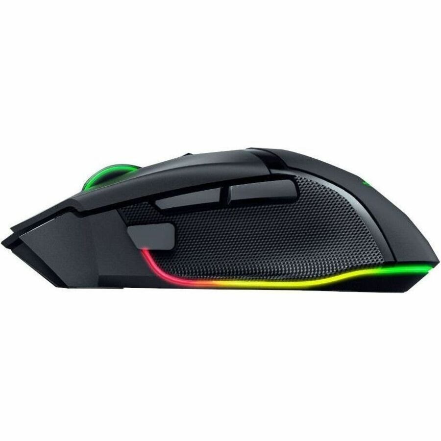 Razer Basilisk V3 Pro Gaming Mouse - Bluetooth/Radio Frequency - USB Type C - Optical - 11 Button(s) - 11 Programmable Button(s) - Black