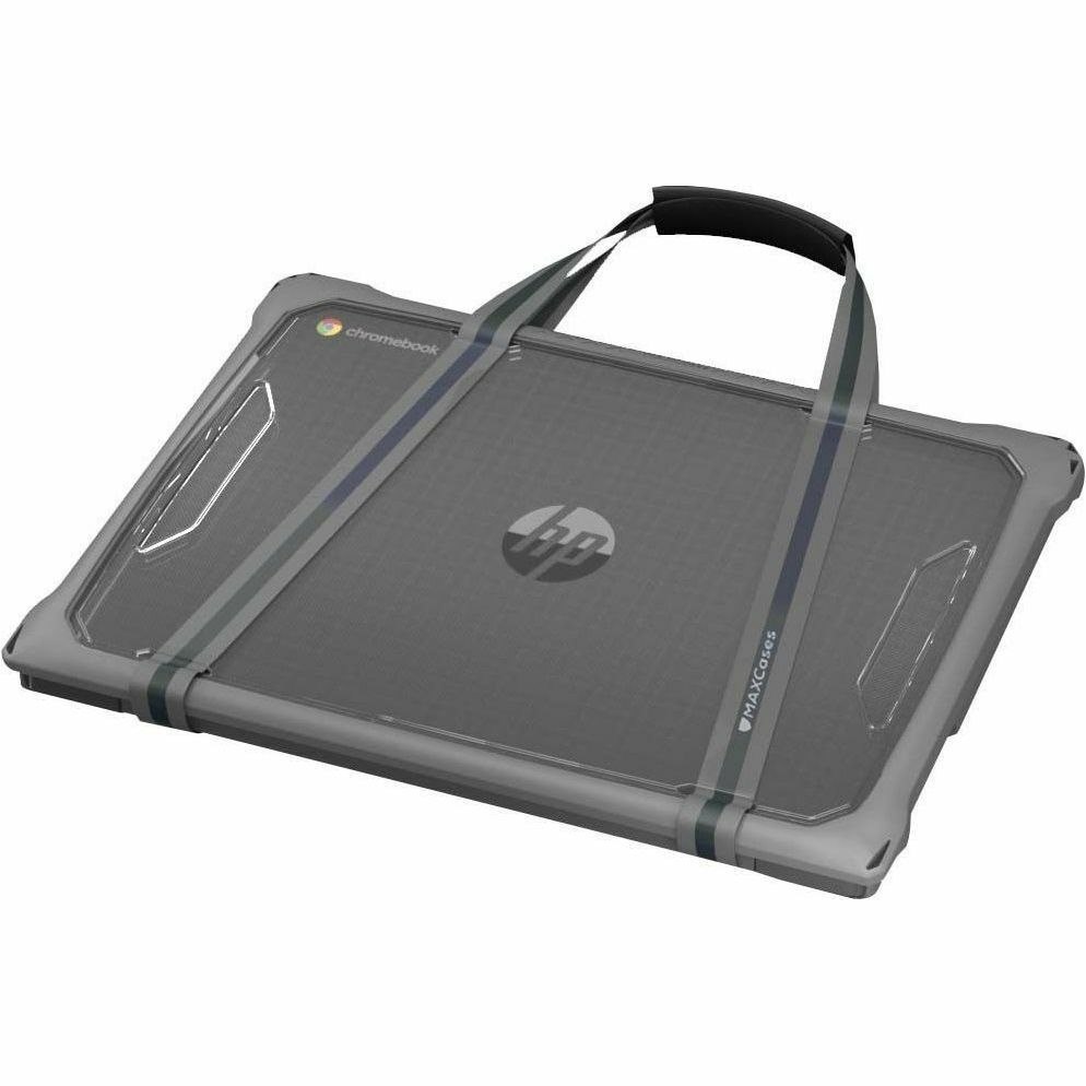 Extreme Shell-F2 Slide Case for HP Fortis Chromebook G11 14" (Gray/Clear)