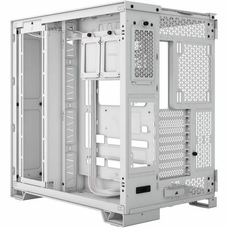 Corsair 6500X Mid-Tower Dual Chamber PC Case - White