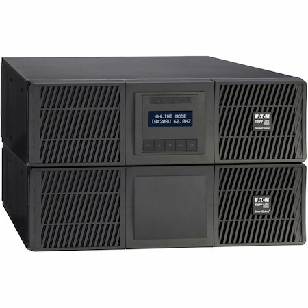 Eaton Tripp Lite Series SmartOnline 5000VA 4500W 120/208V Online Double-Conversion UPS with Stepdown Transformer and Maintenance Bypass - 5-20R/L6-20R/L6-30R Outlets, L6-30P Input, Network Card Included, Extended Run, 6U