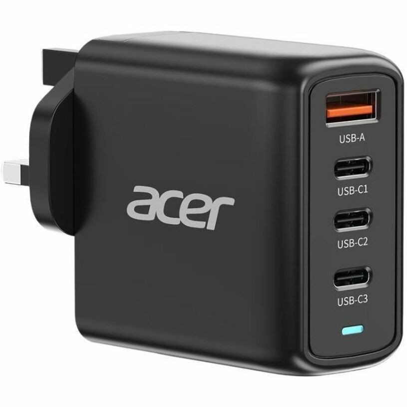 Acer Opd622 - Usb-C Power Adapter - Ac 100-240 V - 100 Watt - Output Connectors: 4 - Europe - Black