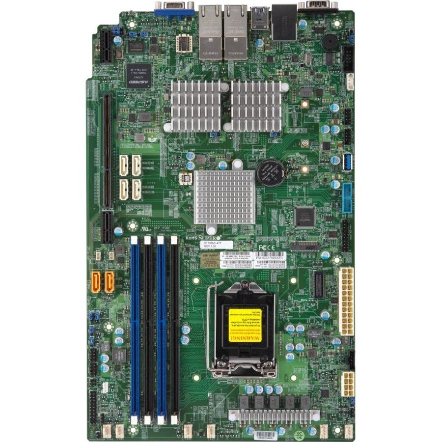 Supermicro X11SSW-4TF Server Motherboard - Intel C236 Chipset - Socket H4 LGA-1151 - Proprietary Form Factor