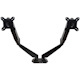 StarTech.com Dual Monitor Arm, USB Hub and Audio Ports in Base, Monitors up to 32" (17.6lb/8kg), VESA Monitor Stand Desk Mount