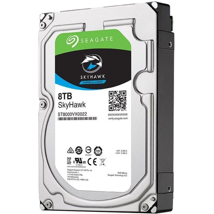 Seagate SkyHawk ST8000VX0022 8 TB Hard Drive - Internal - SATA (SATA/600)