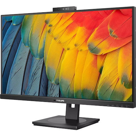 Philips 27B1U5601H 27" Class Webcam WQHD LCD Monitor - 16:9 - Textured Black