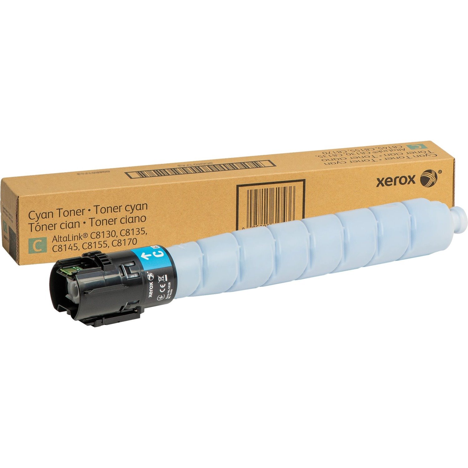 Xerox Original Laser Toner Cartridge - Cyan Pack