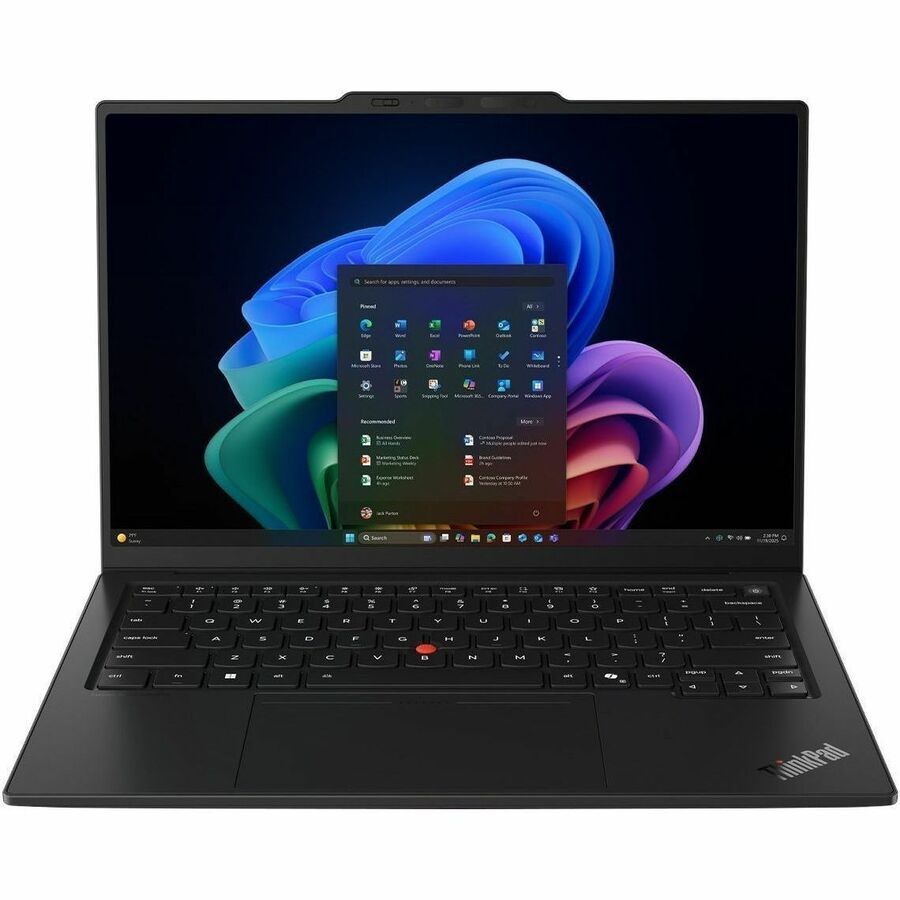 Lenovo ThinkPad X1 Carbon Gen 14 Aura Edition 21V70078MB 35,6 cm (14") Touchscreen Copilot+ PC Notebook - 2.8K - 120 Hz - Intel Core Ultra 7 Series 3 355 - Intel Evo Platform - 32 GB - 1 TB SSD - Zwart