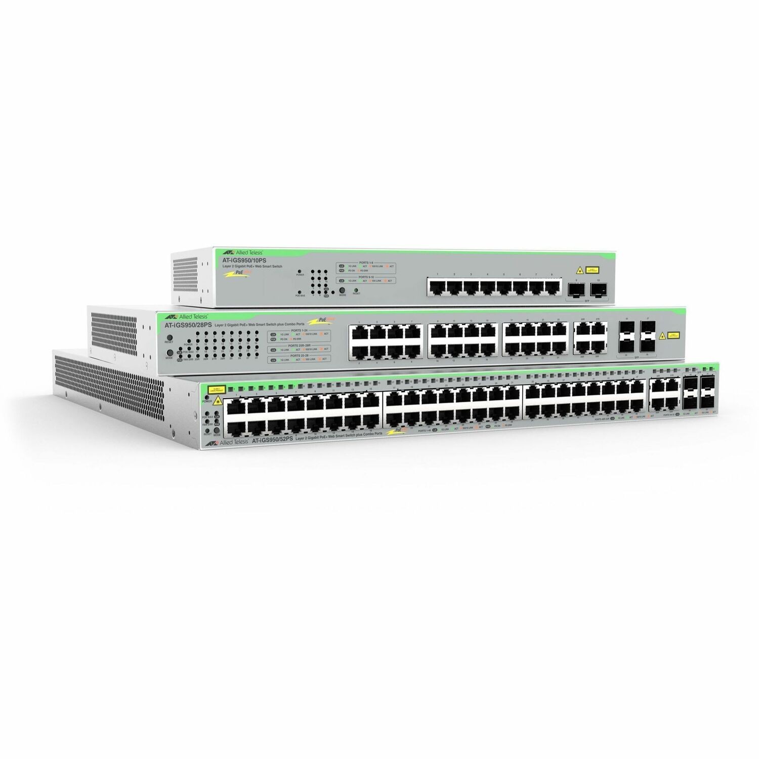 Allied Telesis WebSmart iGS950/10PS Ethernet Switch