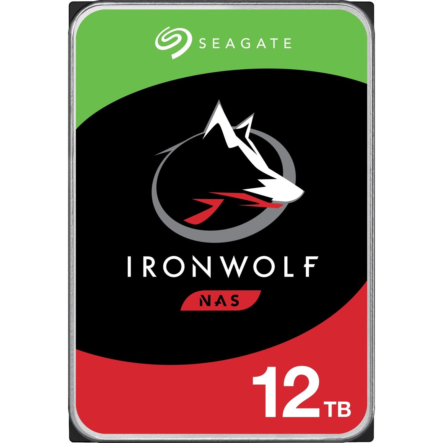 Seagate IronWolf ST12000VNA008 11.72 TB Hard Drive - 3.5" Internal - SATA - Conventional Magnetic Recording (CMR) Method