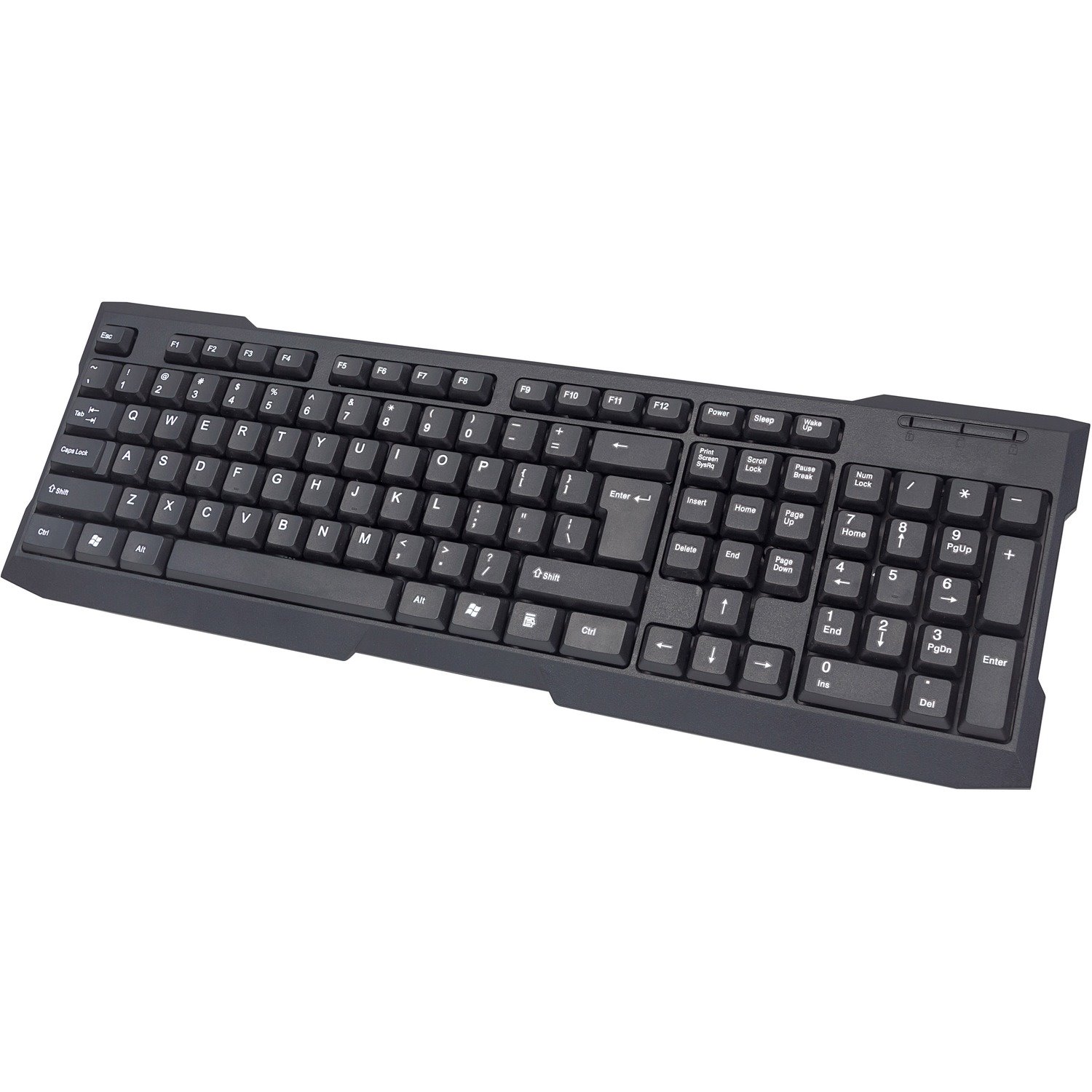 Manhattan USB Enhanced Keyboard, Black