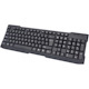 Manhattan USB Enhanced Keyboard, Black