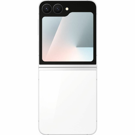Samsung Galaxy Z Flip7 FE SM-F761B 256 GB Smartphone - 6.7" Flexible Folding Screen Dynamic AMOLED 2X Full HD Plus 2640 x 1080 - Deca-core (Cortex X4Single-core (1 Core) 3.20 GHz + Cortex A720 Dual-core (2 Core) 2.90 GHz + Cortex A720 Triple-core (3 Core) 2.60 GHz + Cortex A520 Quad-Core (4 Core) 1.95 GHz) - 8 GB RAM - Android 16 - 5G - White