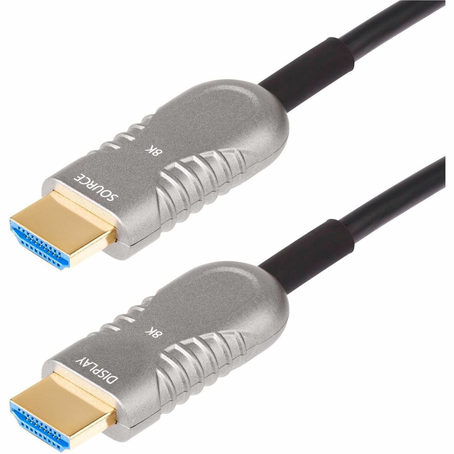 StarTech.com 100ft (30.4m) HDMI 2.1 Hybrid Active Optical Cable (AOC), CMP, Plenum Rated, 8K Ultra High Speed HDMI 2.1/2.0 Cable, 48Gbps