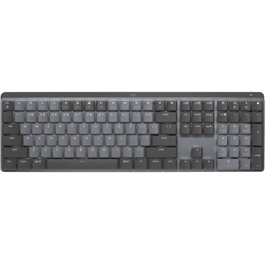 Logitech MX Mechanical Mini Wireless Illuminated Keyboard, Tactile Quiet Switches, Backlit, Bluetooth, USB-C