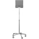 CTA Digital Rolling Floor Stand with Laptop Mount