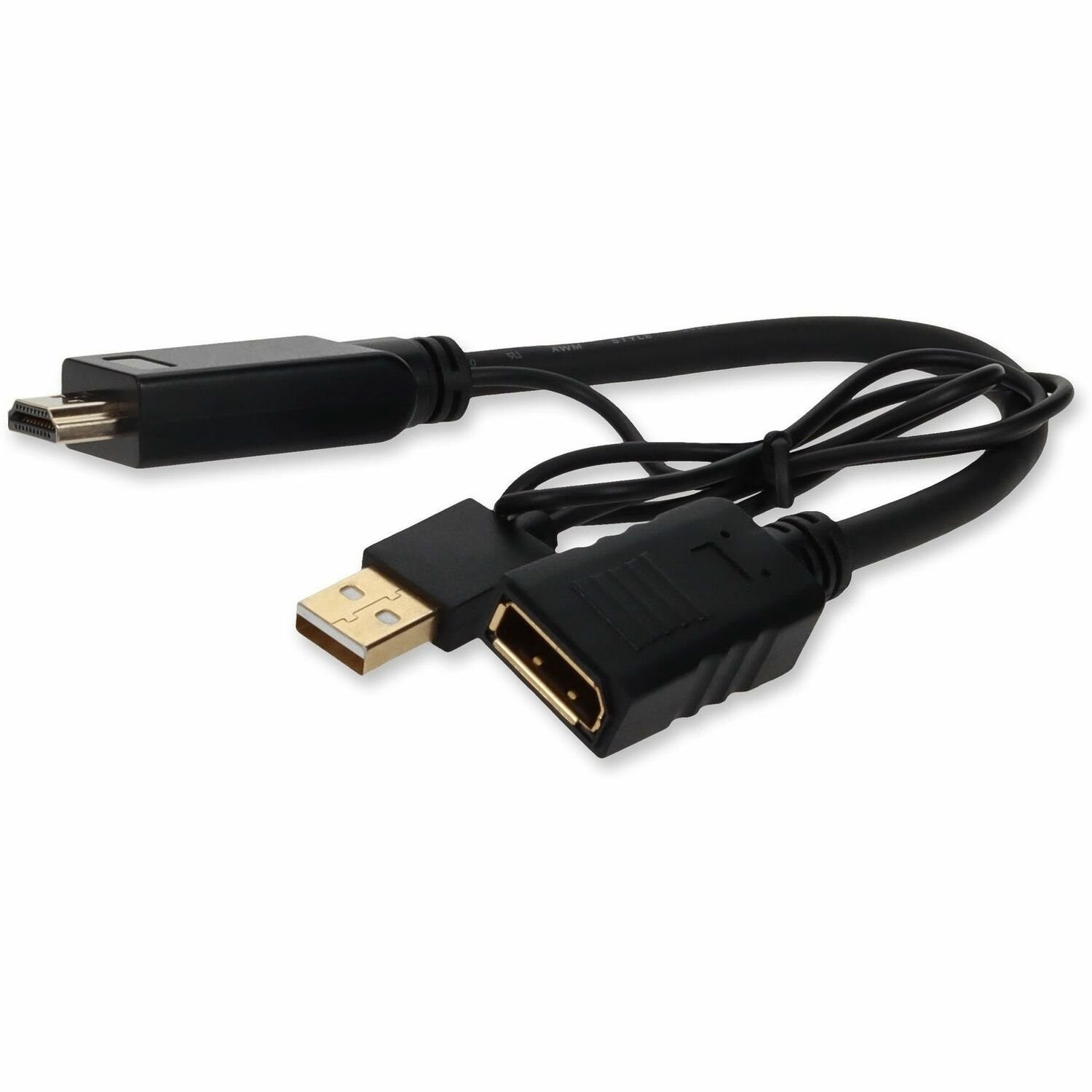 AddOn DisplayPort/HDMI Audio/Video Adapter