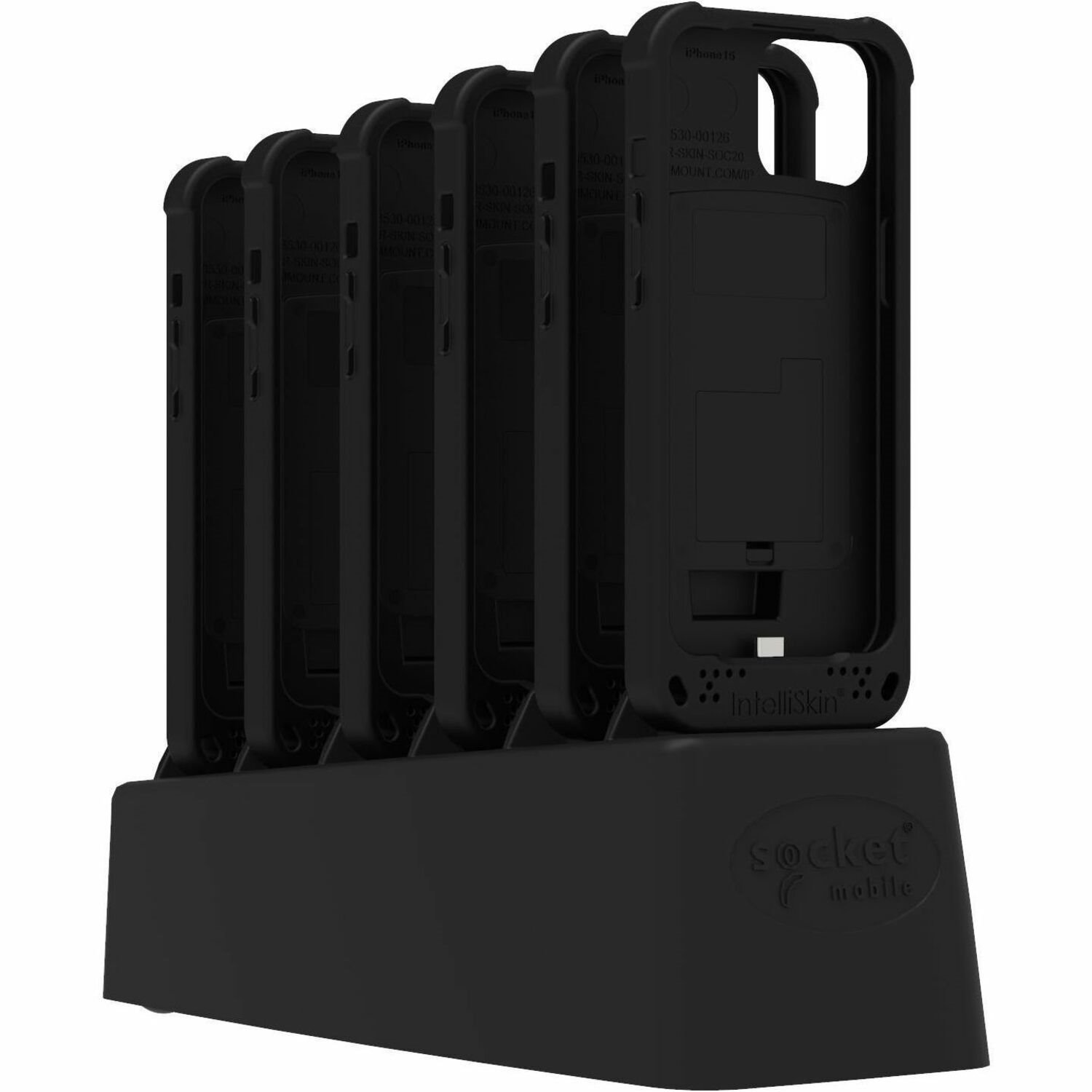 Socket Mobile DuraSled DS860 Asset Tracking, Delivery, Industrial, Field Sales/Service Handheld Barcode Scanner - Cable/Wireless Connectivity - Black