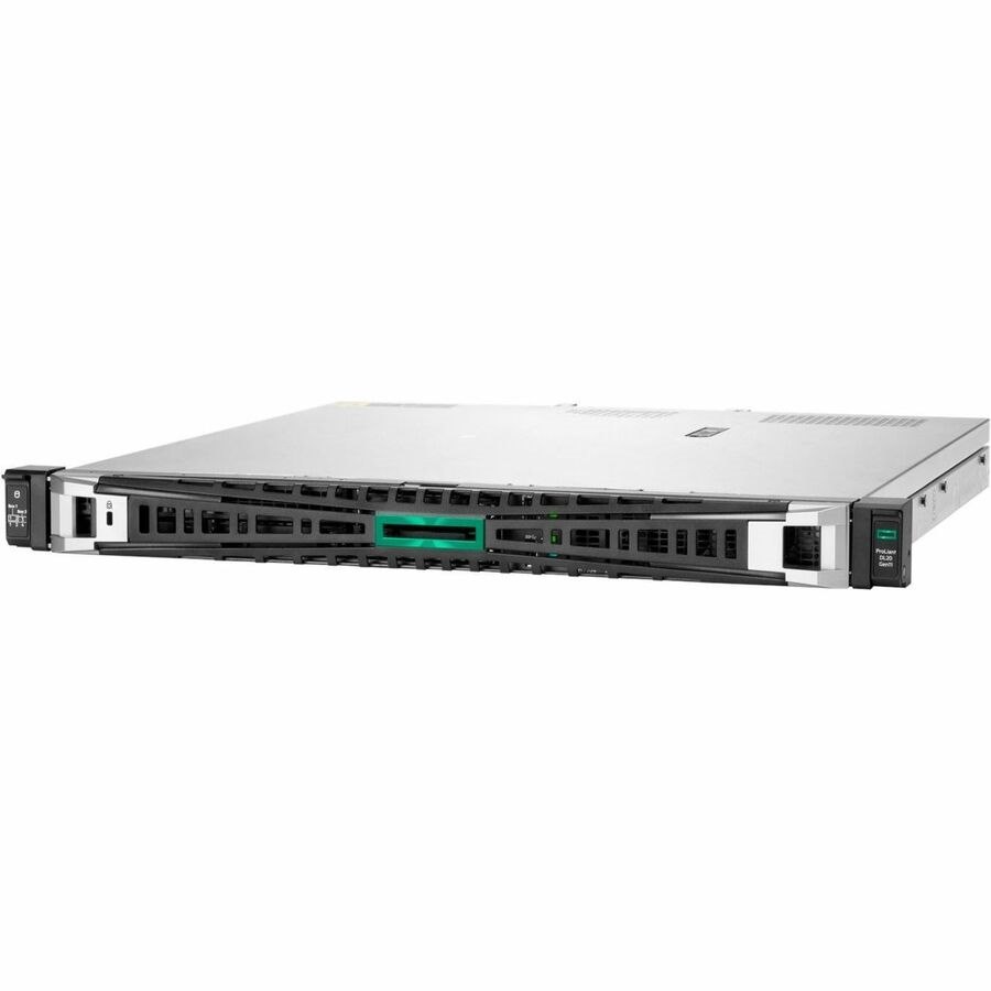 HPE ProLiant DL20 G11 1U Rack Server - 1 Xeon E-2434 3.40 GHz - 32 GB RAM - 4 TB HDD - (2 x 2TB) HDD Configuration - Serial ATA Controller