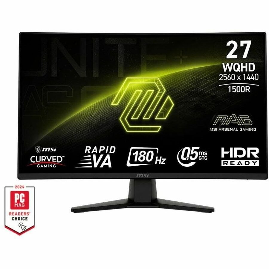 MSI MAG 274CQF 27 inch Curved 2K resolution Gaming Display monitor 180Hz