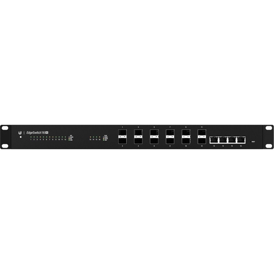 Ubiquiti EdgeSwitch ES-16-XG 4 Ports Manageable Ethernet Switch - 10 Gigabit Ethernet - 10GBase-X, 10GBase-T