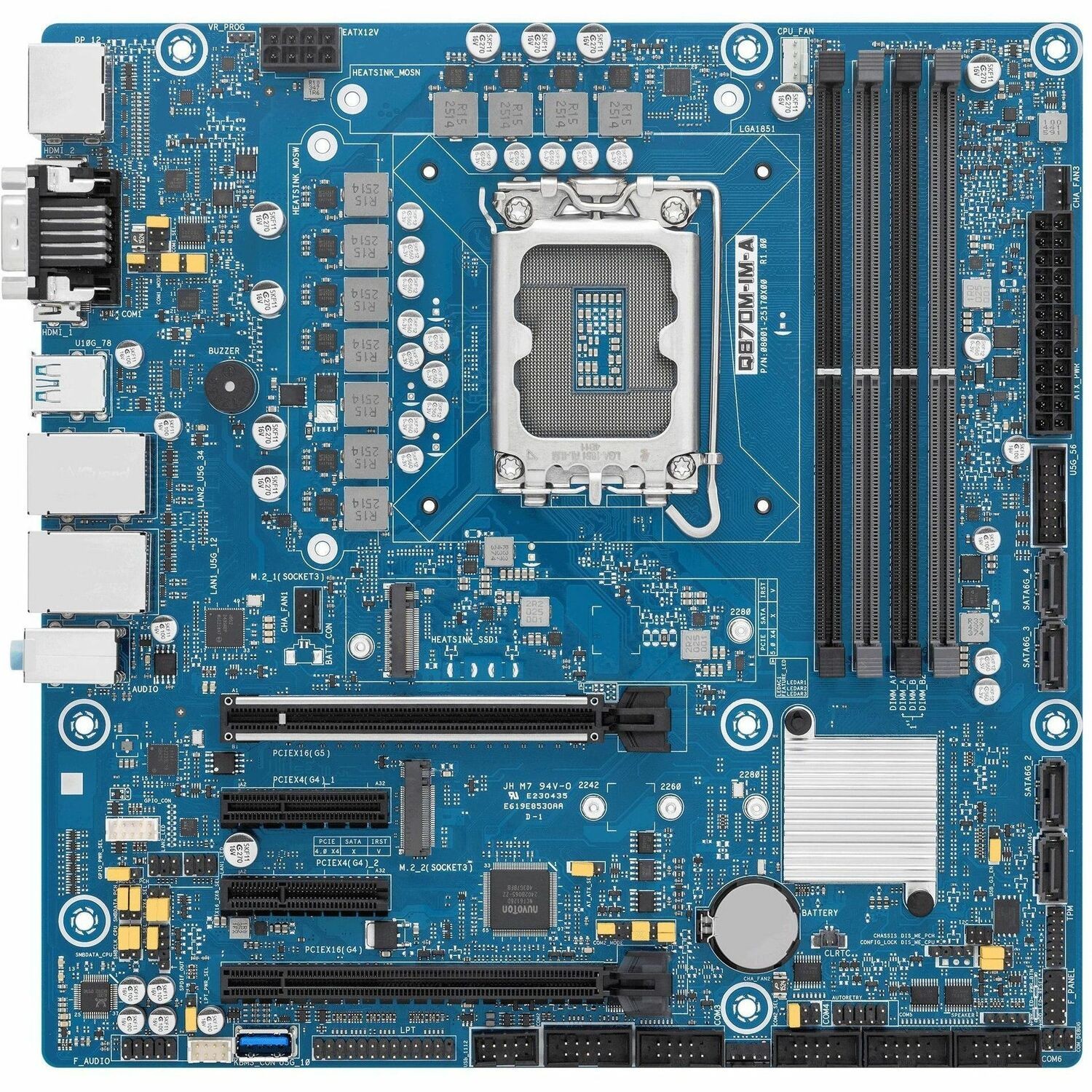 Asus Q870m-Im-A Lga1851 192GB Multi