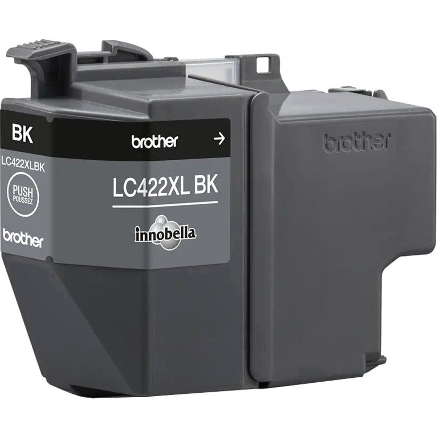 Brother LC422XLBK Original High Yield Inkjet Ink Cartridge - Single Pack - Black - 1 Pack