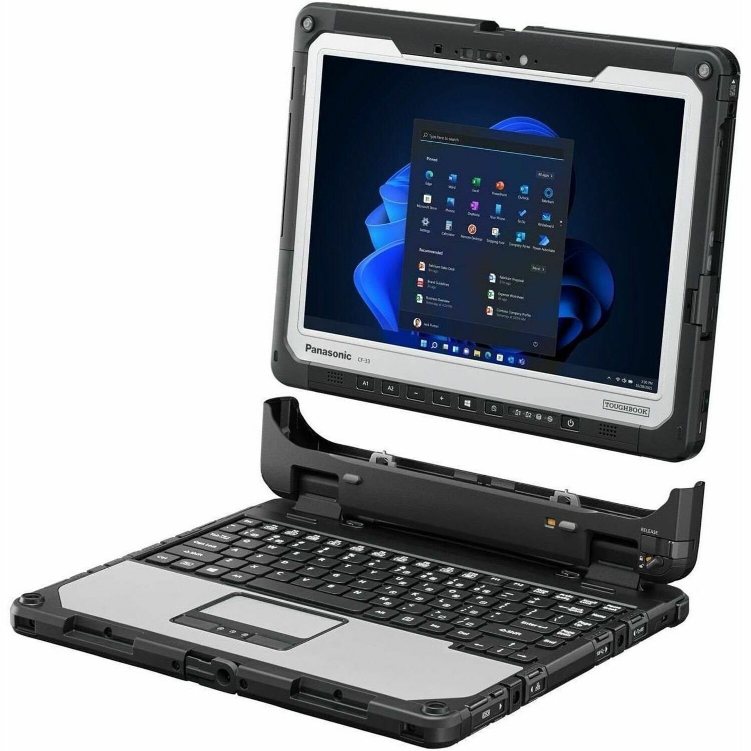 Panasonic TOUGHBOOK CF-33 Rugged Tablet - 12" QHD - vPro Technology - 16 GB - 512 GB SSD - Windows 11 Pro - 4G