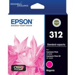 Epson Claria Photo HD 312 Original Standard Yield Inkjet Ink Cartridge - Magenta - 1 Pack