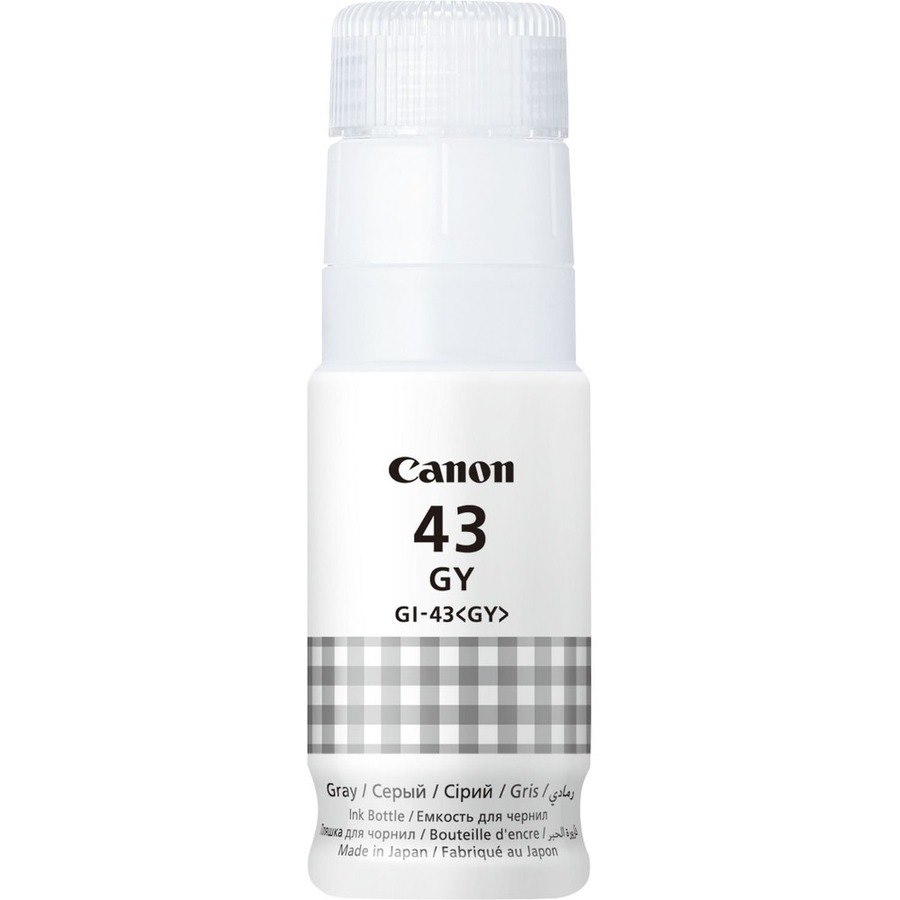 Canon GI-43GY Refill Ink Bottle - Grey - Inkjet